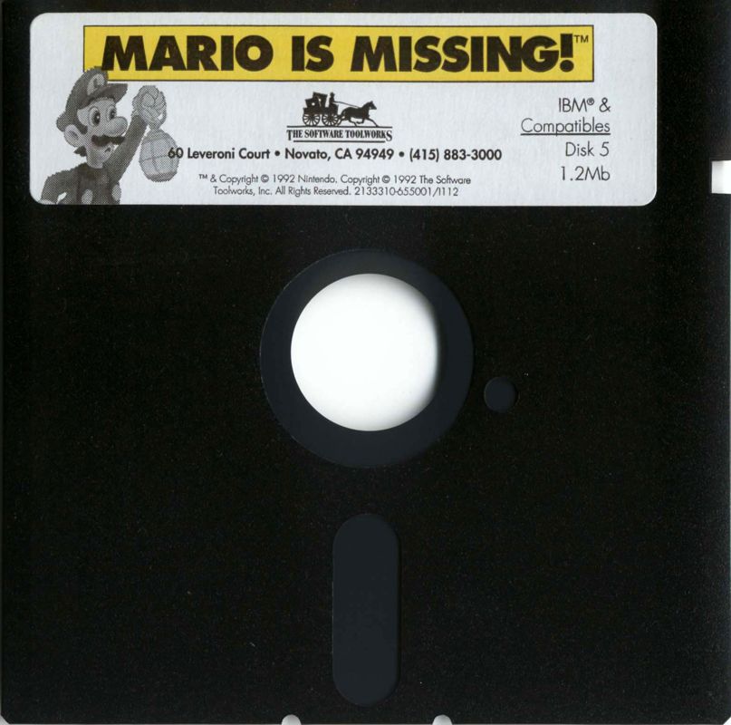 Media for Mario is Missing! (DOS): Disk 5/5