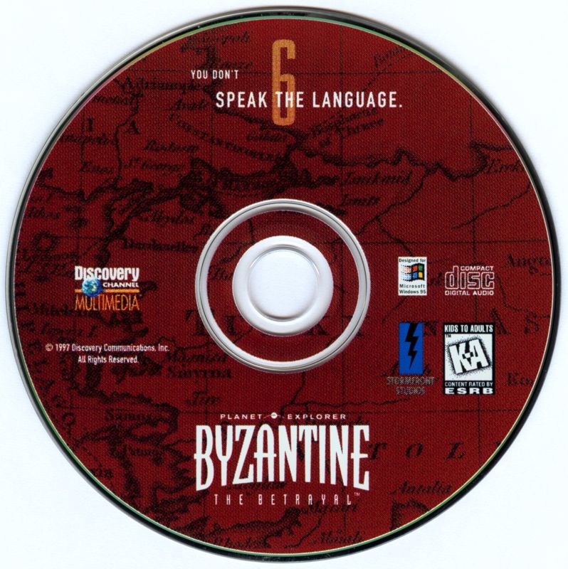 Media for Byzantine: The Betrayal (Windows): Disc 6
