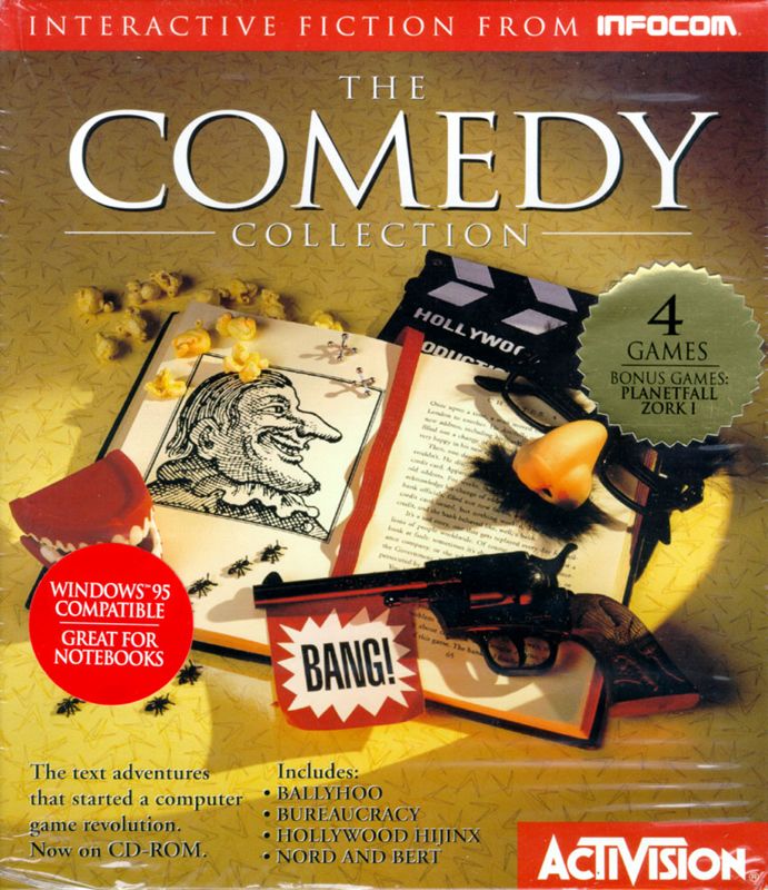 Front Cover for The Comedy Collection (DOS and Macintosh)