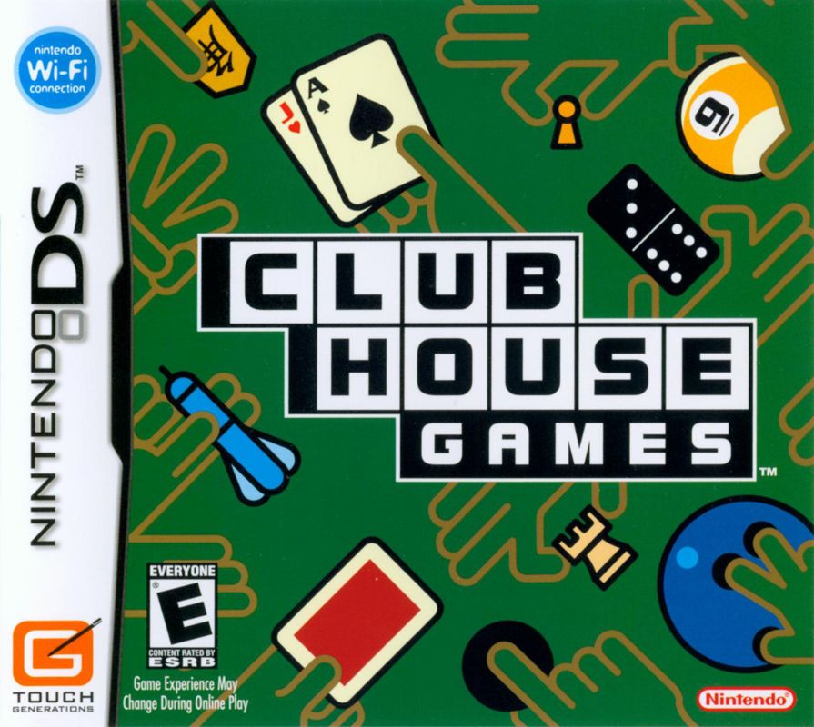 fg7164 Clubhouse Games Daredemo Asobi Taizen BOXED Nintendo DS