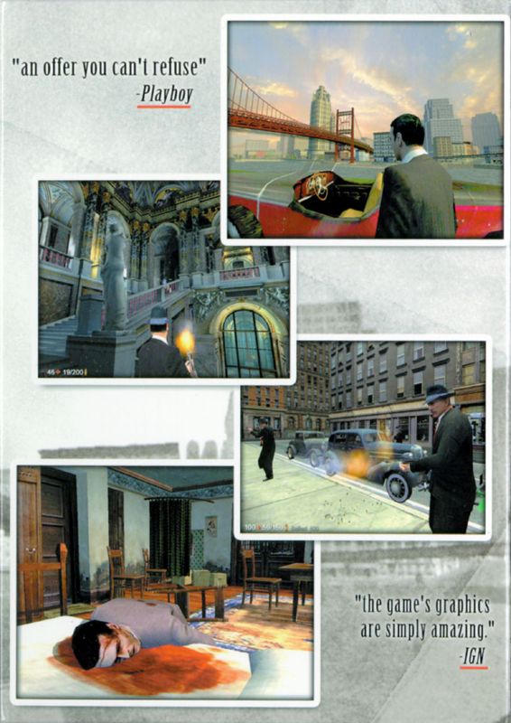 Mafia cover or packaging material - MobyGames