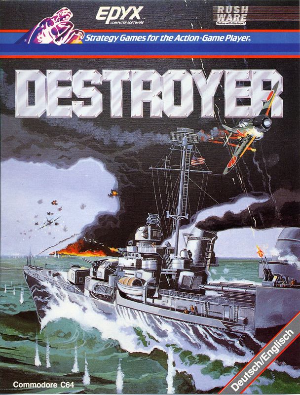 Front Cover for Destroyer (Commodore 64)