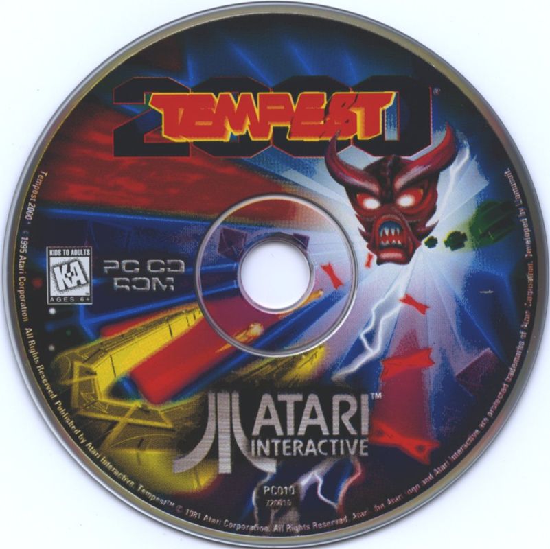 Media for Tempest 2000 (DOS and Windows) (Atari Interactive release)