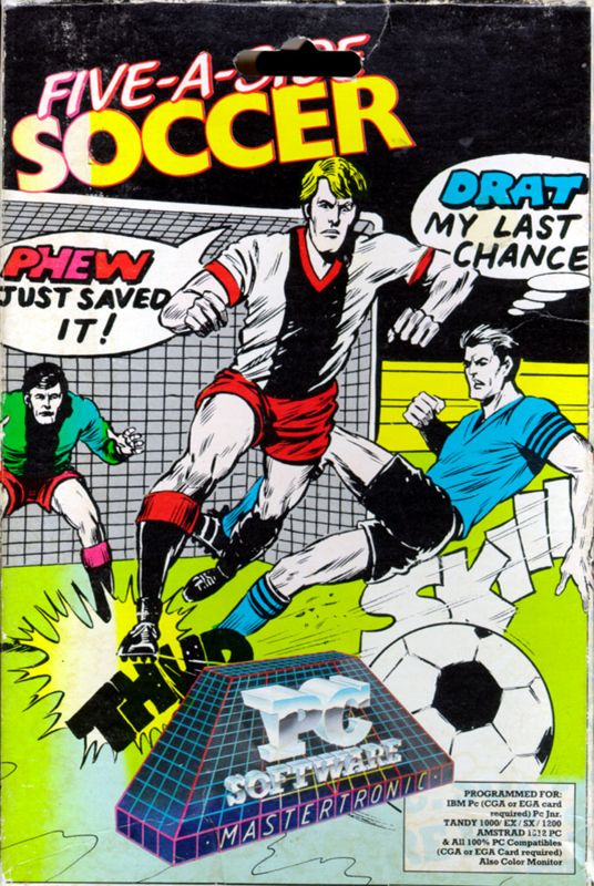 Front Cover for Five-a-Side Soccer (PC Booter)