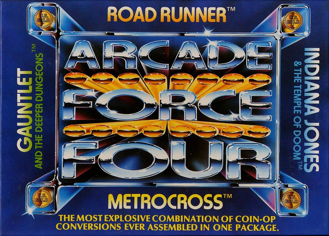 Front Cover for Arcade Force Four (Commodore 64)