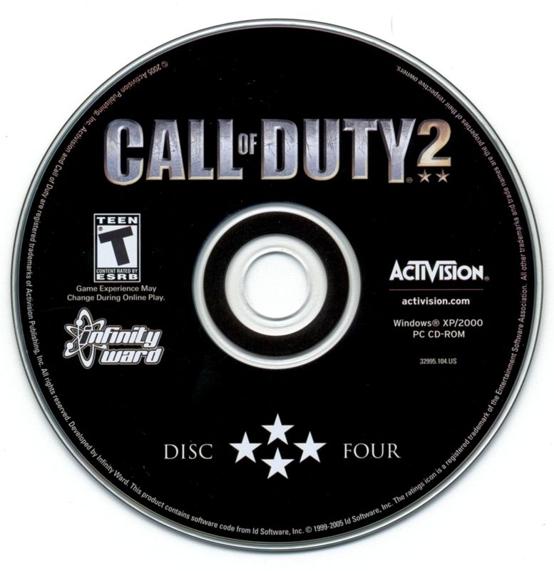 Media for Call of Duty 2 (Windows): Disc 4
