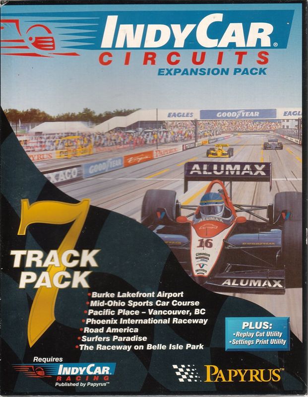 Front Cover for IndyCar Circuits (DOS)