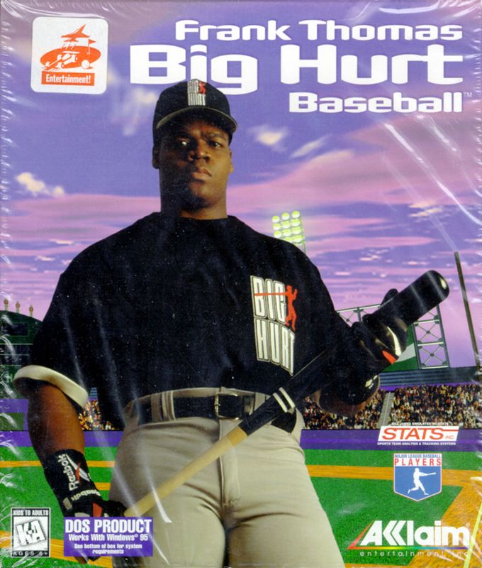 Frank Thomas Big Hurt Baseball cover or packaging material - MobyGames