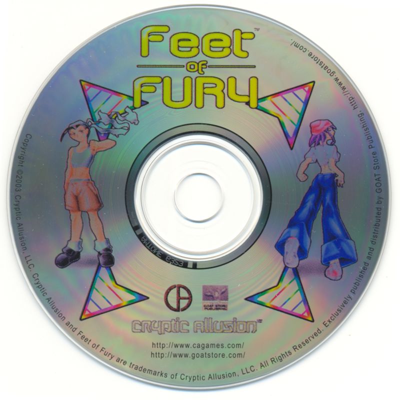Media for Feet of Fury (Dreamcast)