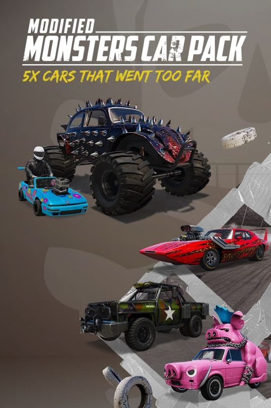 Front Cover for Wreckfest: Modified Monsters Car Pack (Windows Apps and Xbox One) (download release)