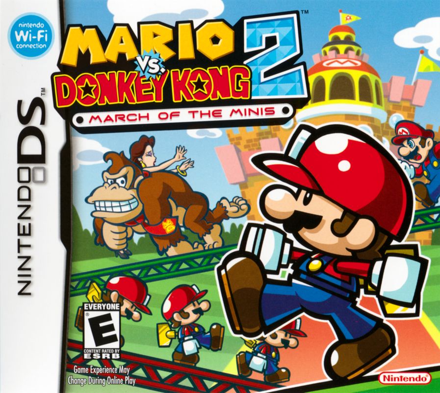 Front Cover for Mario vs. Donkey Kong 2: March of the Minis (Nintendo DS)