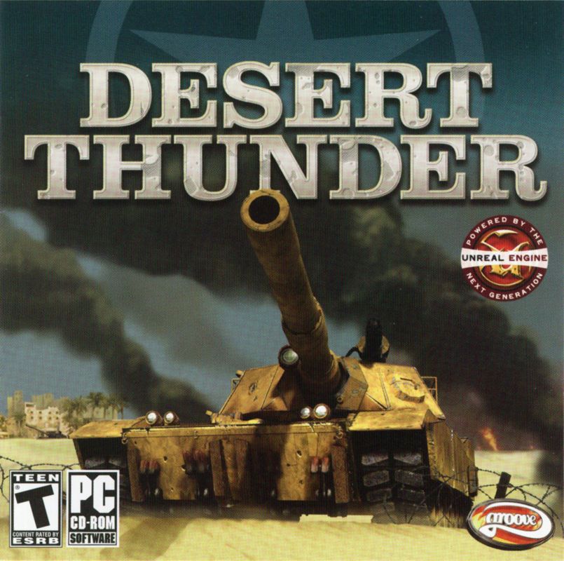 Other for Desert Thunder (Windows): Jewel Case - Front