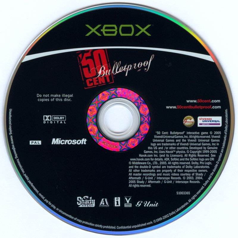 Media for 50 Cent: Bulletproof (Xbox)