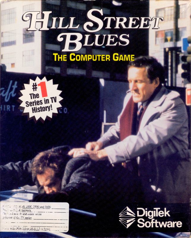 Front Cover for Hill Street Blues (Amiga)