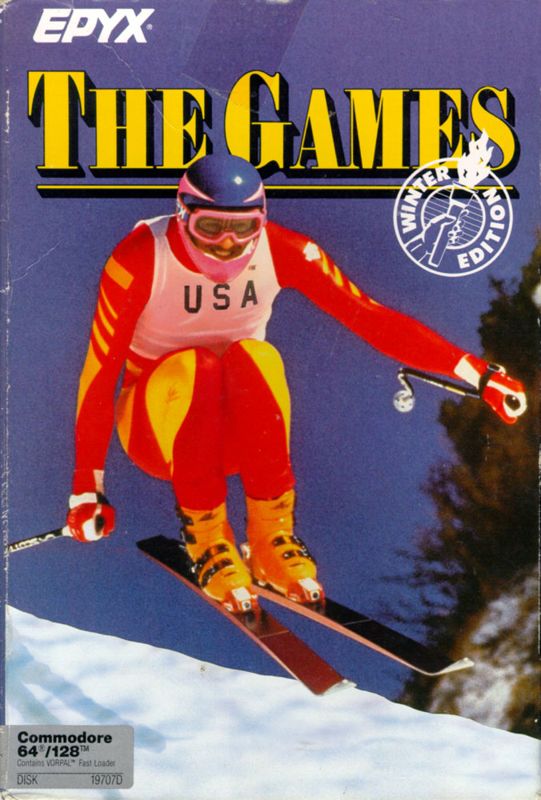 Front Cover for The Games: Winter Edition (Commodore 64)