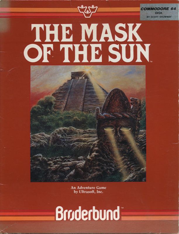 Front Cover for The Mask of the Sun (Commodore 64)