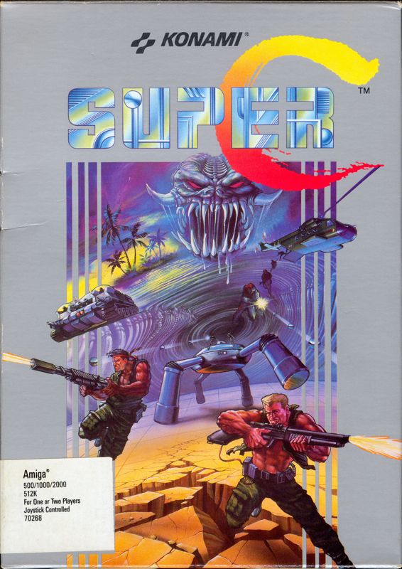 Front Cover for Super Contra (Amiga)