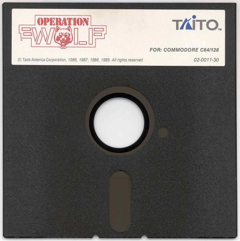 Media for Operation Wolf (Commodore 64)