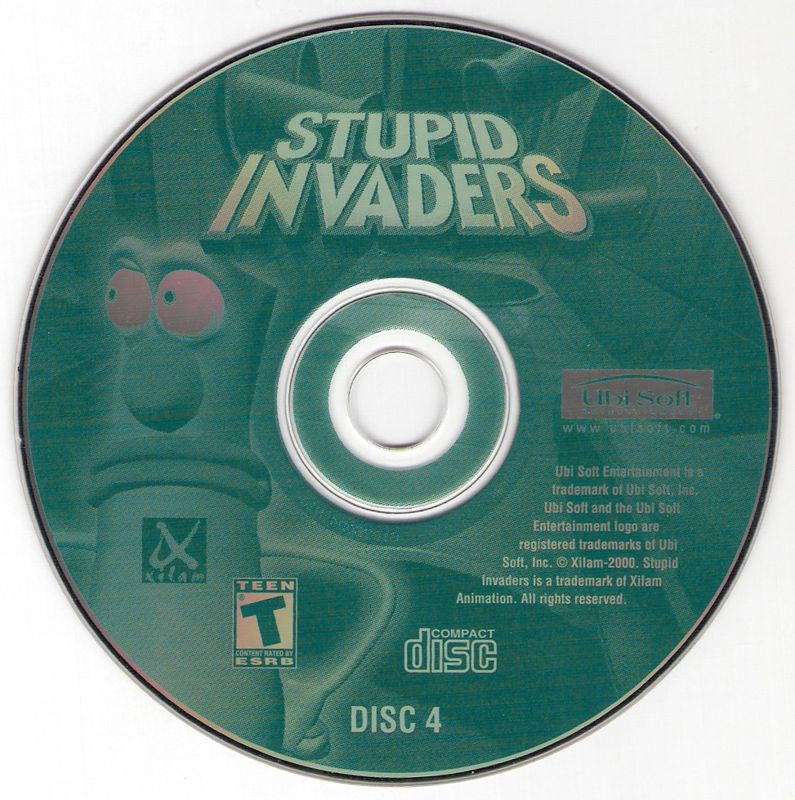 Media for Stupid Invaders (Windows): Disc 4