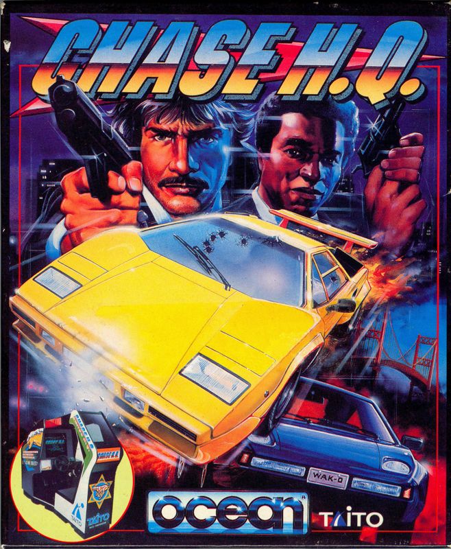Front Cover for Chase H.Q. (Amiga)