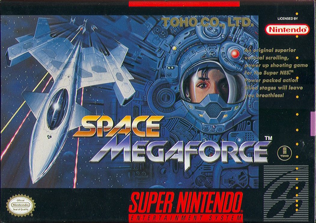 Front Cover for Space Megaforce (SNES)