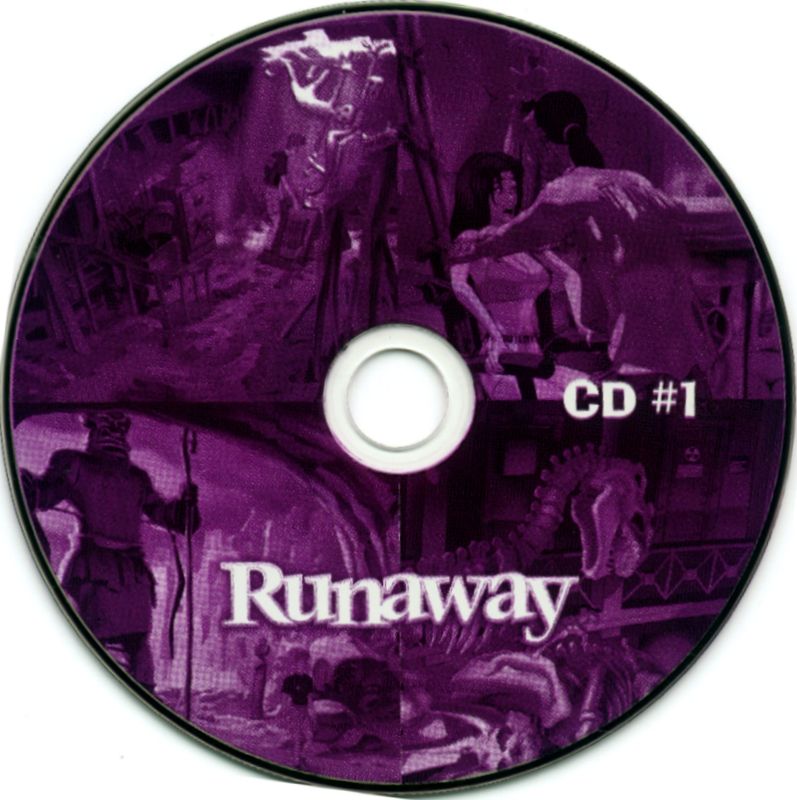 Media for Runaway: A Road Adventure (Windows): Disc 1/3