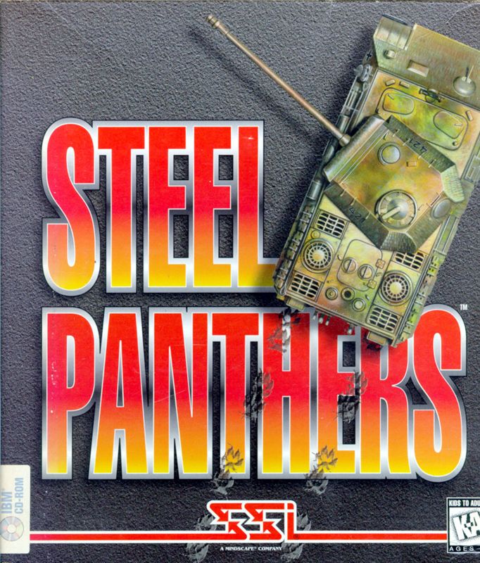 Front Cover for Steel Panthers (DOS)