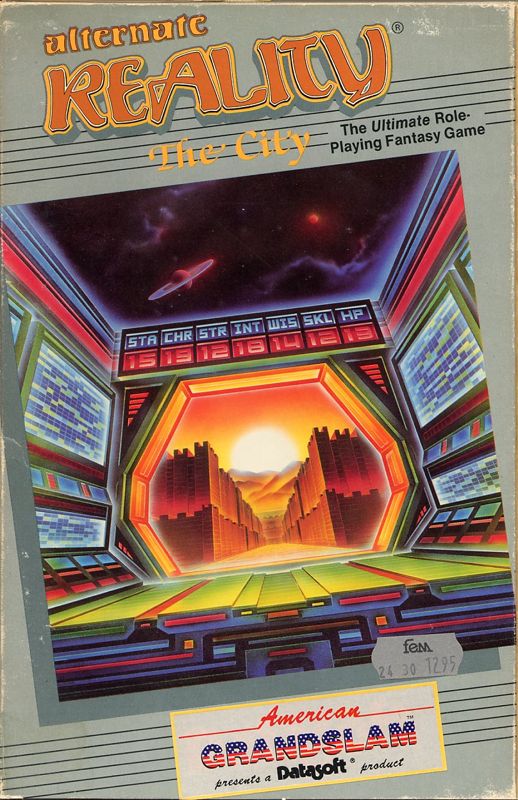 Front Cover for Alternate Reality: The City (Commodore 64)