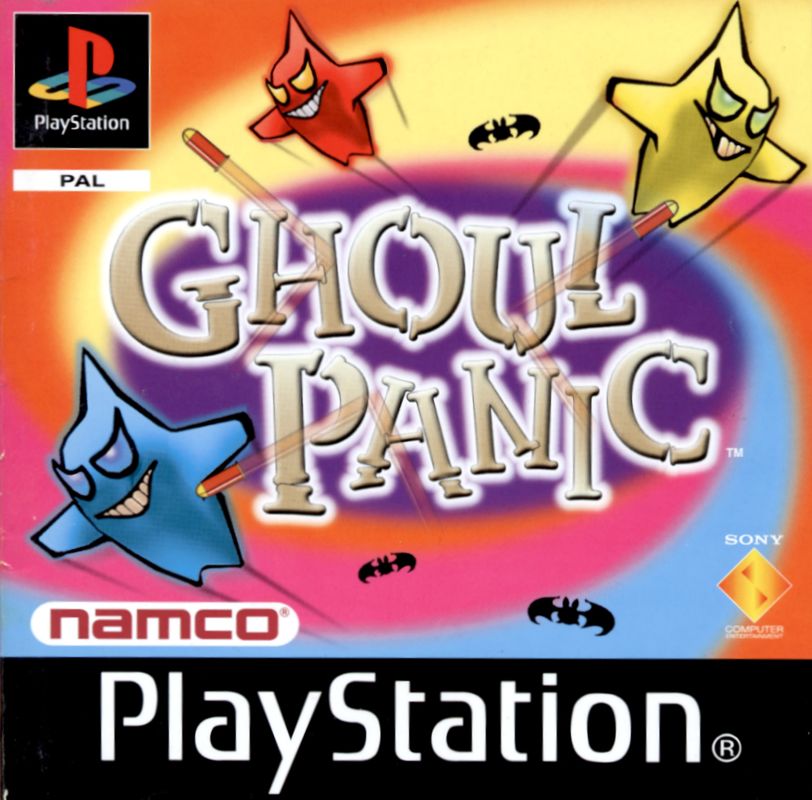 Other for Ghoul Panic (PlayStation): Manual Front