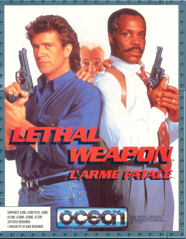 Front Cover for Lethal Weapon (Amiga)