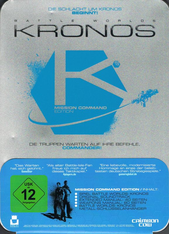 Front Cover for Battle Worlds: Kronos (Mission Command Edition) (Linux and Macintosh and Windows)