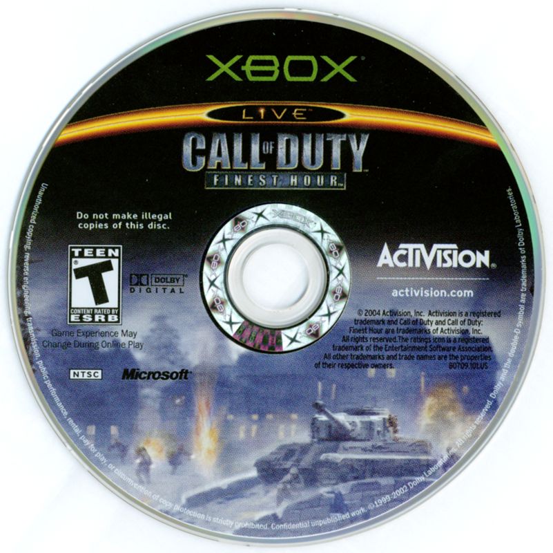 Media for Call of Duty: Finest Hour (Xbox)