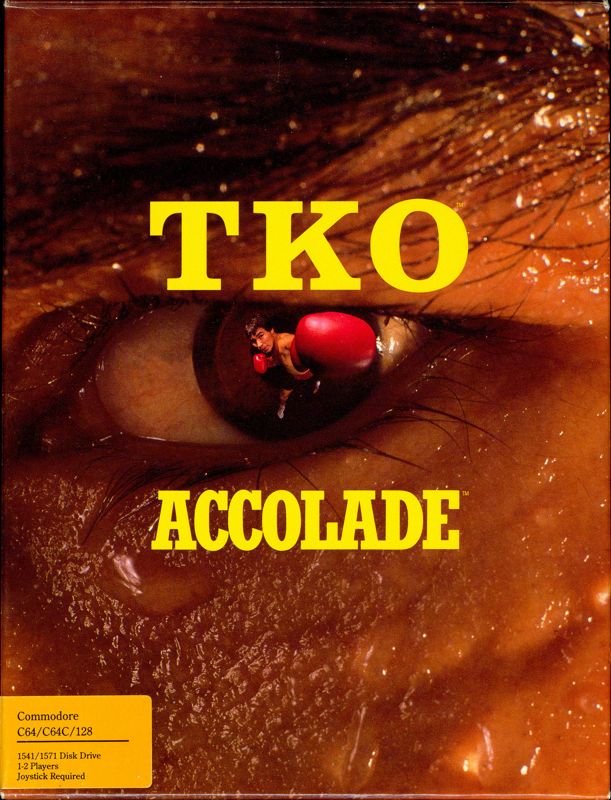 Front Cover for TKO (Commodore 64)