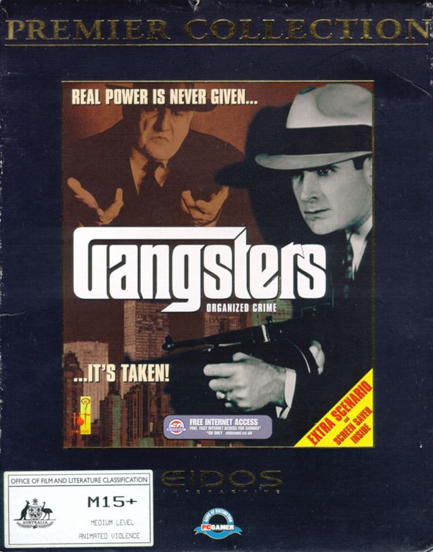 Front Cover for Gangsters: Organized Crime (Windows) (Premier Collection release)