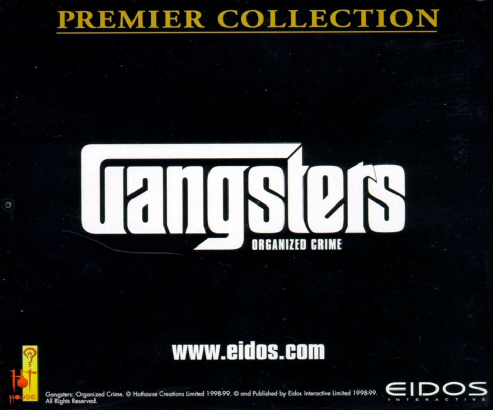 Other for Gangsters: Organized Crime (Windows) (Premier Collection release): Jewel Case - Back