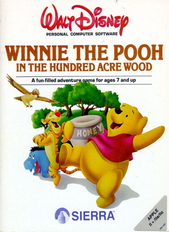 Front Cover for Winnie the Pooh in the Hundred Acre Wood (Apple II)