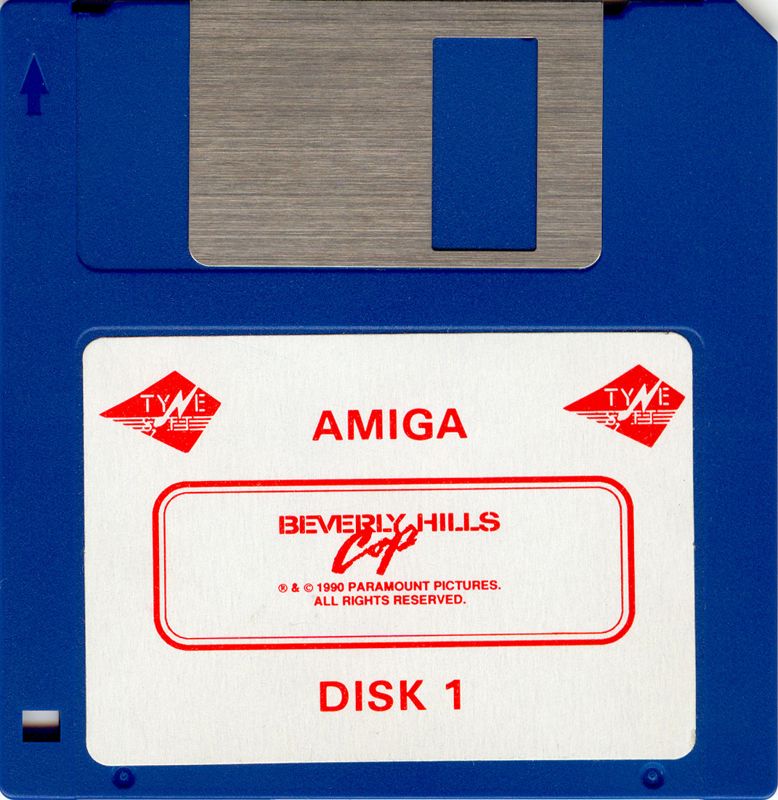 Media for Beverly Hills Cop (Amiga): Disk 1/2