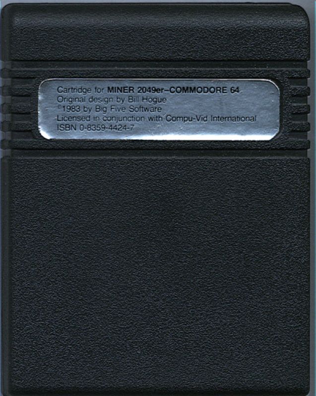 Media for Miner 2049er (Commodore 64)