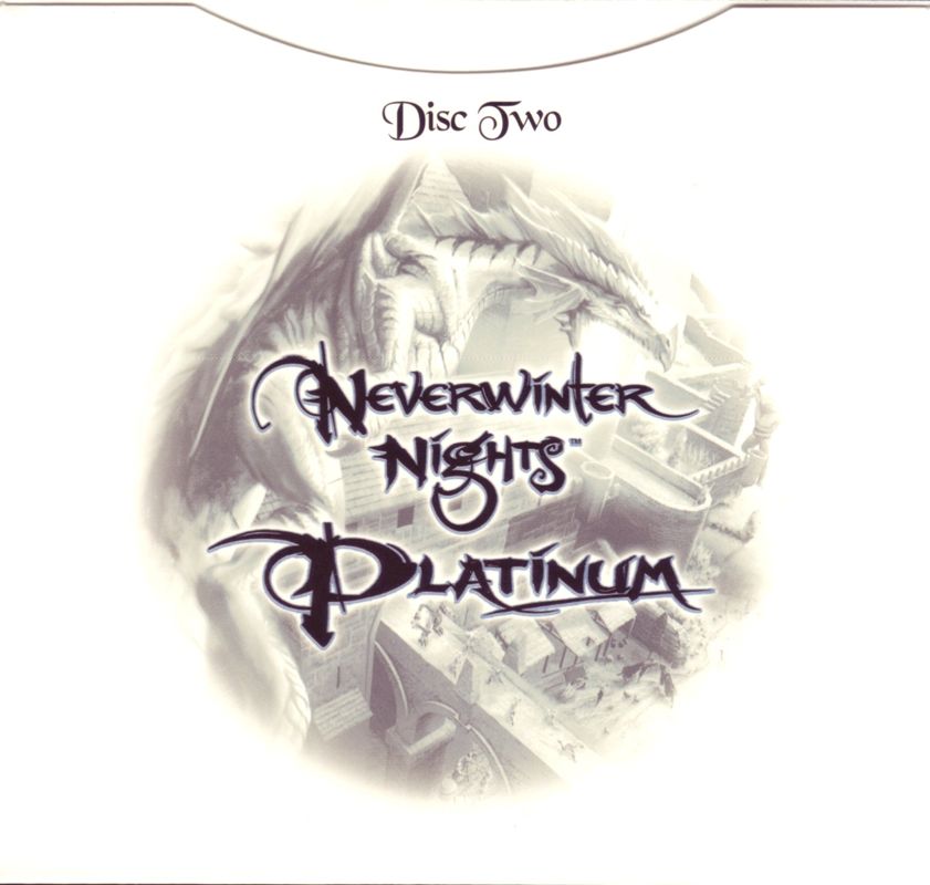 Other for Neverwinter Nights: Platinum (Windows) (CD-ROM version): Disc Holder - Disc 2 Pocket