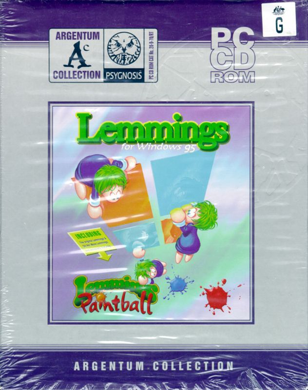 Front Cover for Lemmings for Windows 95 & Lemmings Paintball (Windows) (The Argentum Collection (budget release))