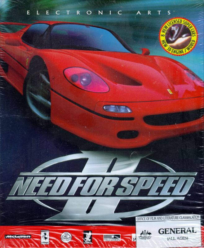 Front Cover for Need for Speed II (Windows)