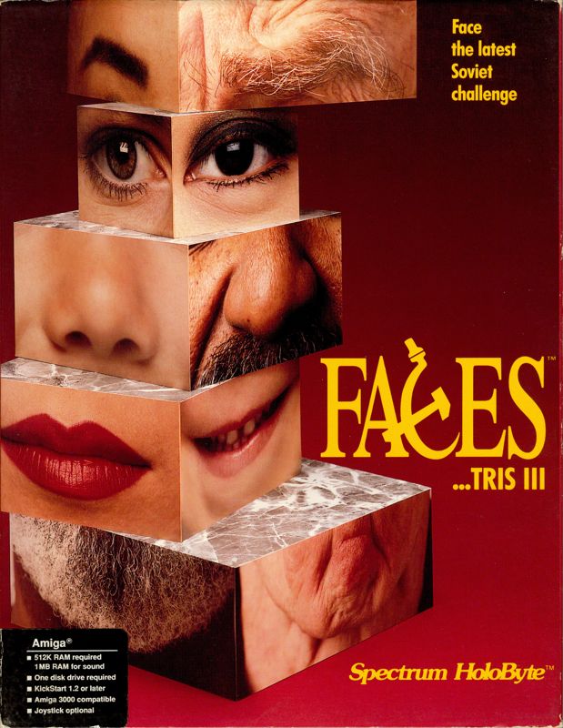 Front Cover for Faces ...tris III (Amiga)