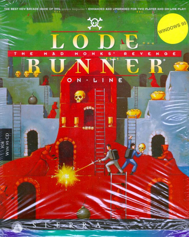 Front Cover for Lode Runner On-Line: The Mad Monks' Revenge (Windows)