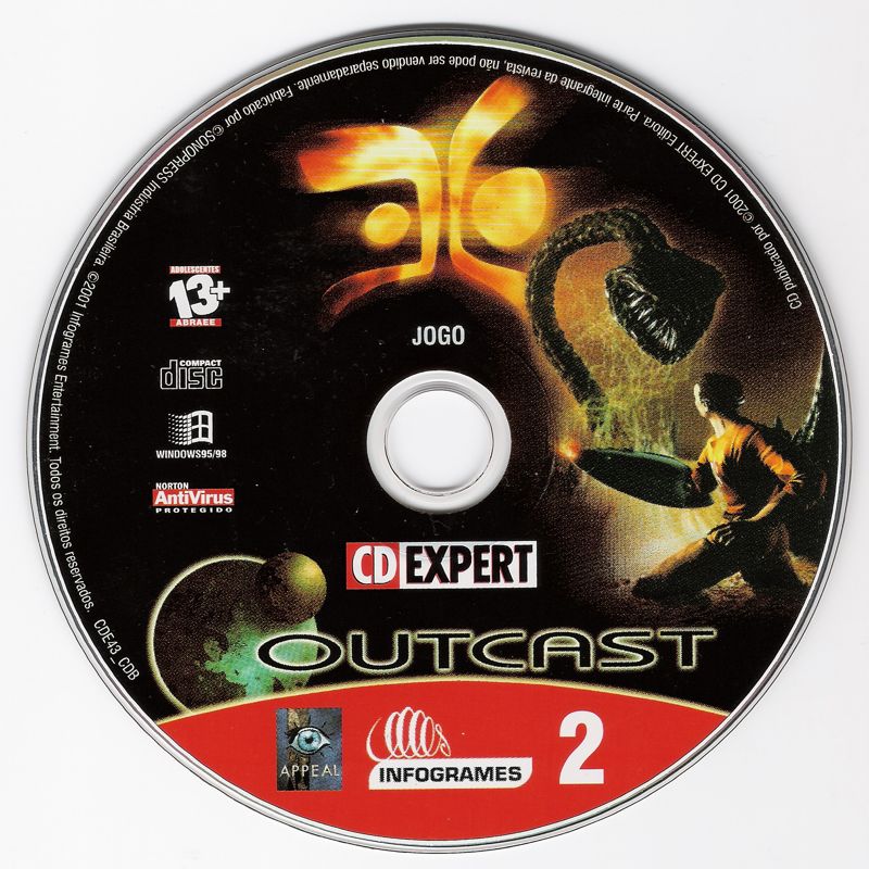 Media for Outcast (Windows) (PC Gamer / CD Expert N° 43 covermount): Disc 2