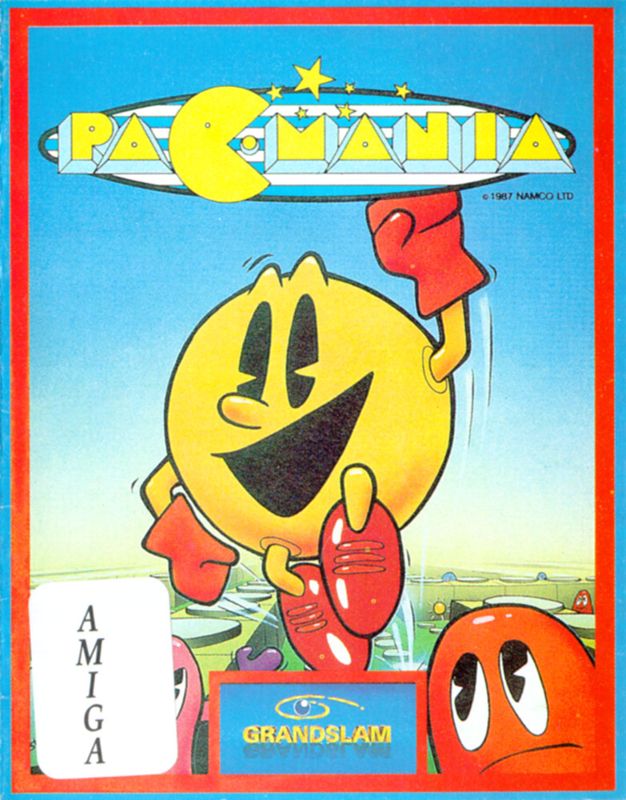 Front Cover for Pac-Mania (Amiga)