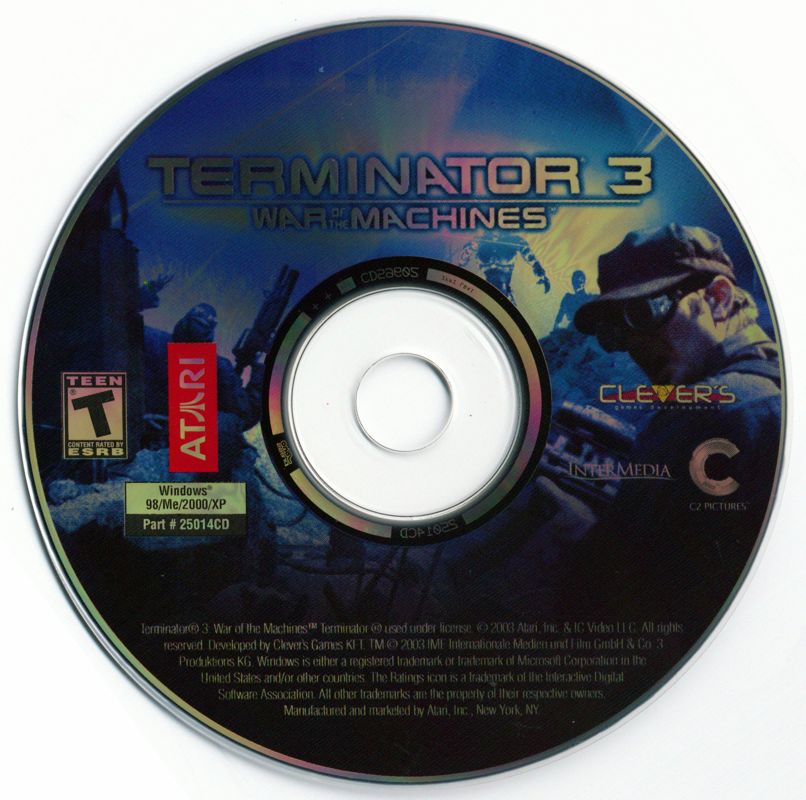 Media for Terminator 3: War of the Machines (Windows)