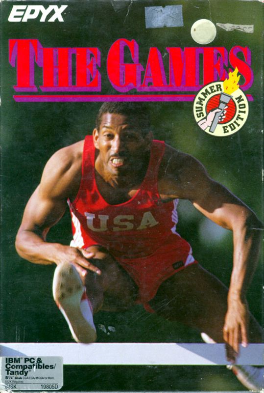 Front Cover for The Games: Summer Edition (DOS)