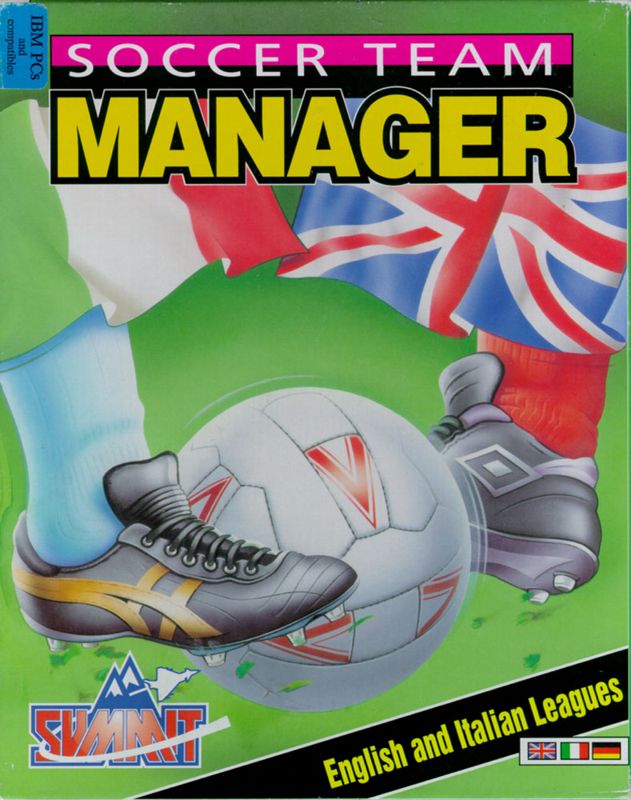 Front Cover for Soccer Team Manager (DOS)