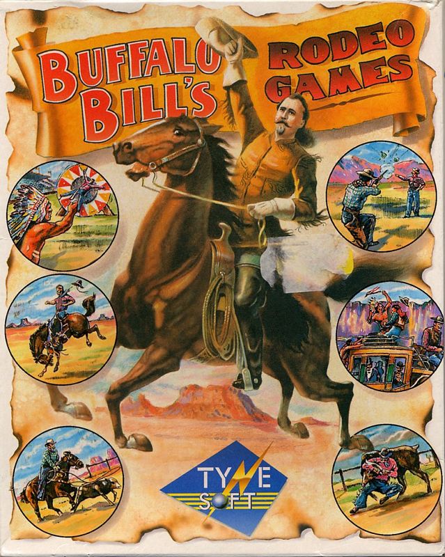 Front Cover for Buffalo Bill's Wild West Show (Commodore 64)