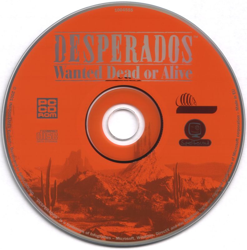 Media for Desperados: Wanted Dead or Alive (Windows) (Best of Infogrames release)